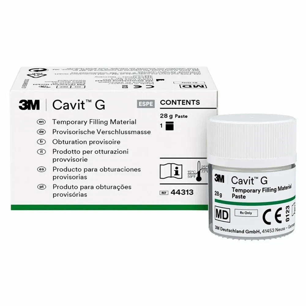 Dental CAVIT G Self Curing Authentic Temporary Filling Material 28gm Paste