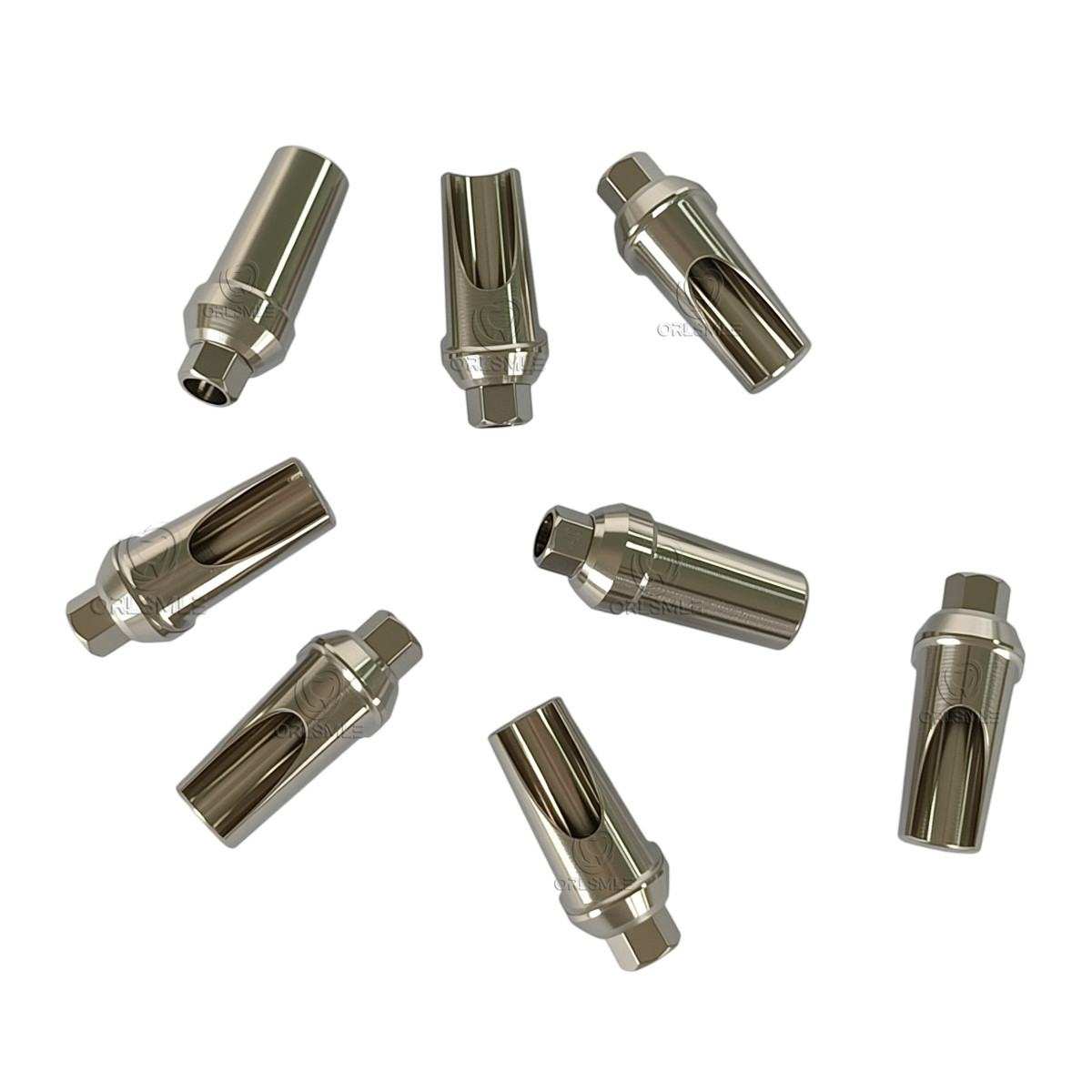 1/5/10/20 pcs 10 degree Anatomic Angled abutment fit to MIS Seven Narrow