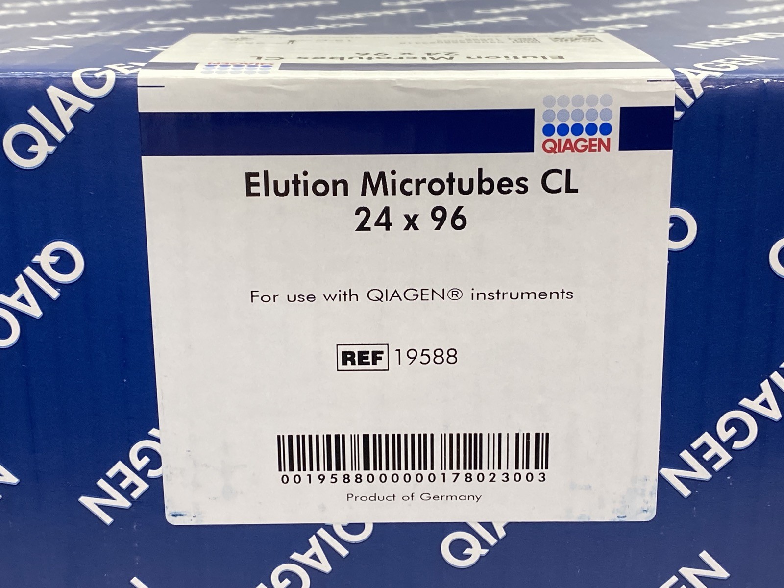 (2304/Pk) QIAGEN Elution Microtubes CL (24 x 96/Rk) w/Cap Strips (300 x 8) 19588