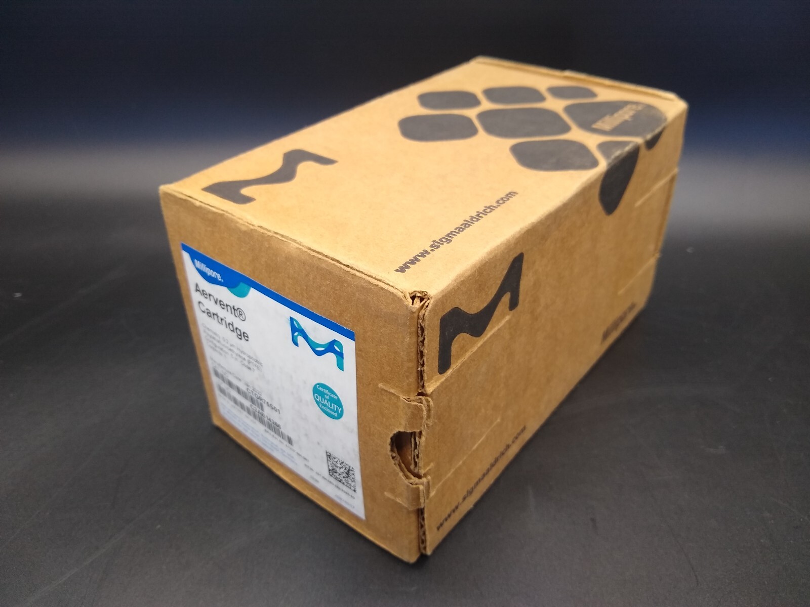Millipore CTGR75S01 Aervent CTGR Cartridge Filter 5 in. 0.2 µm Code 7 PTFE