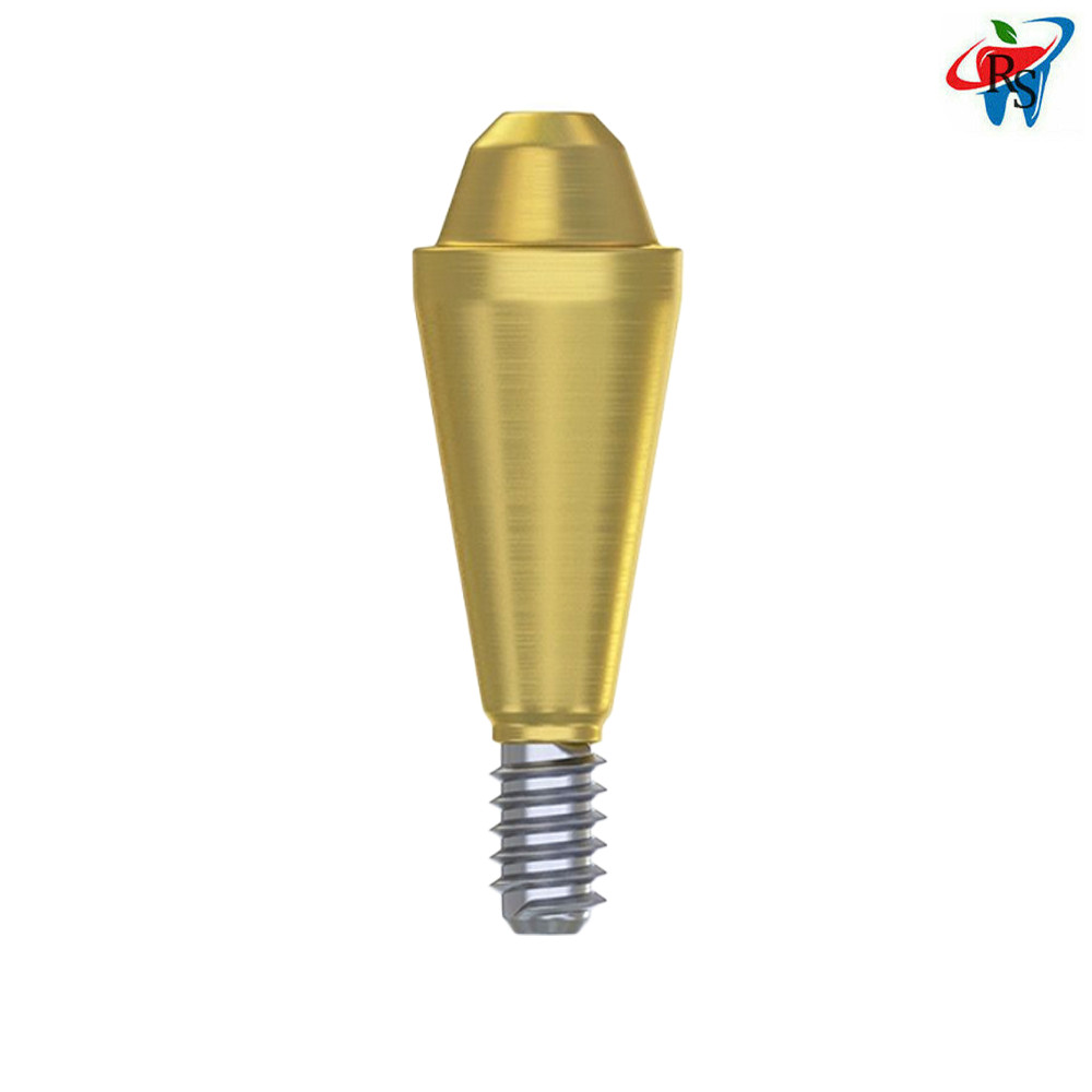 10 Prosthetic Straight Multi Unit 1.6 NP Conical Connection 2.25 Dental Titanium