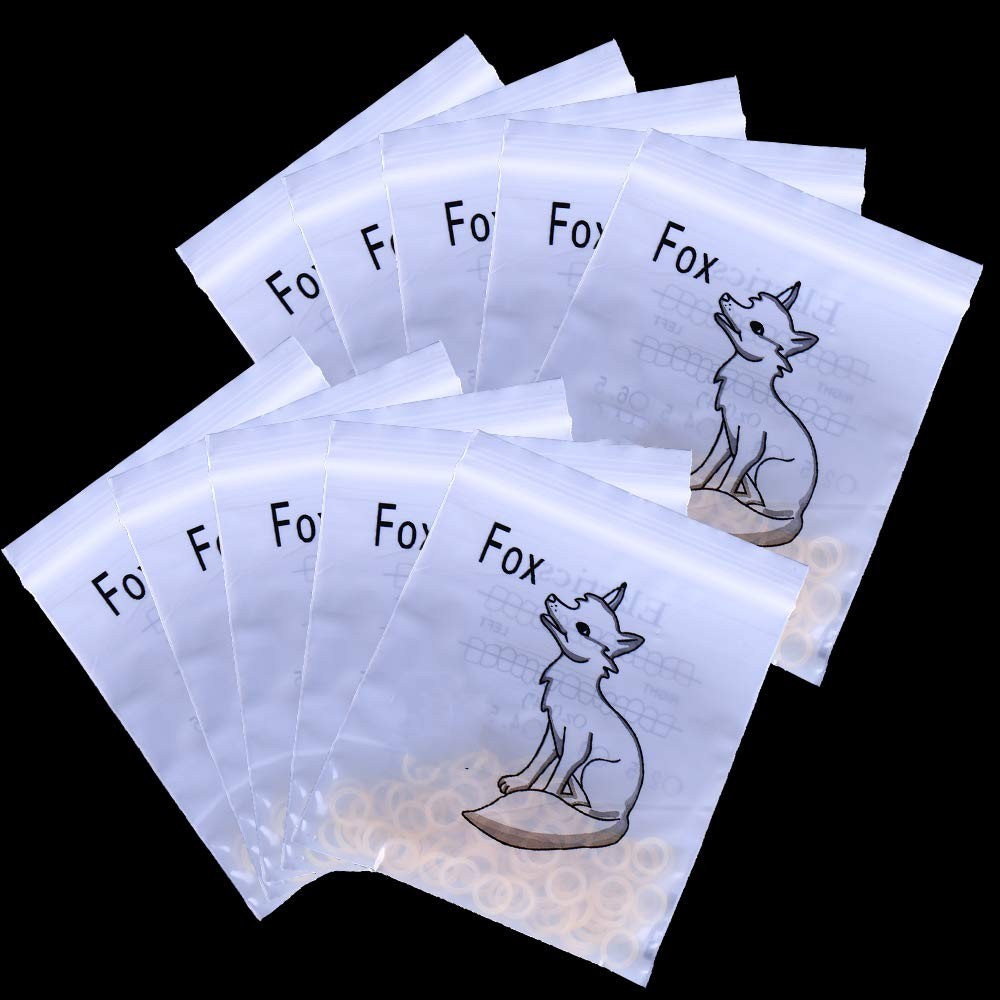 Angzhili 10 Bag Dental Orthodontic Rubber Bands 3.5 Ounce (Pack of 1)