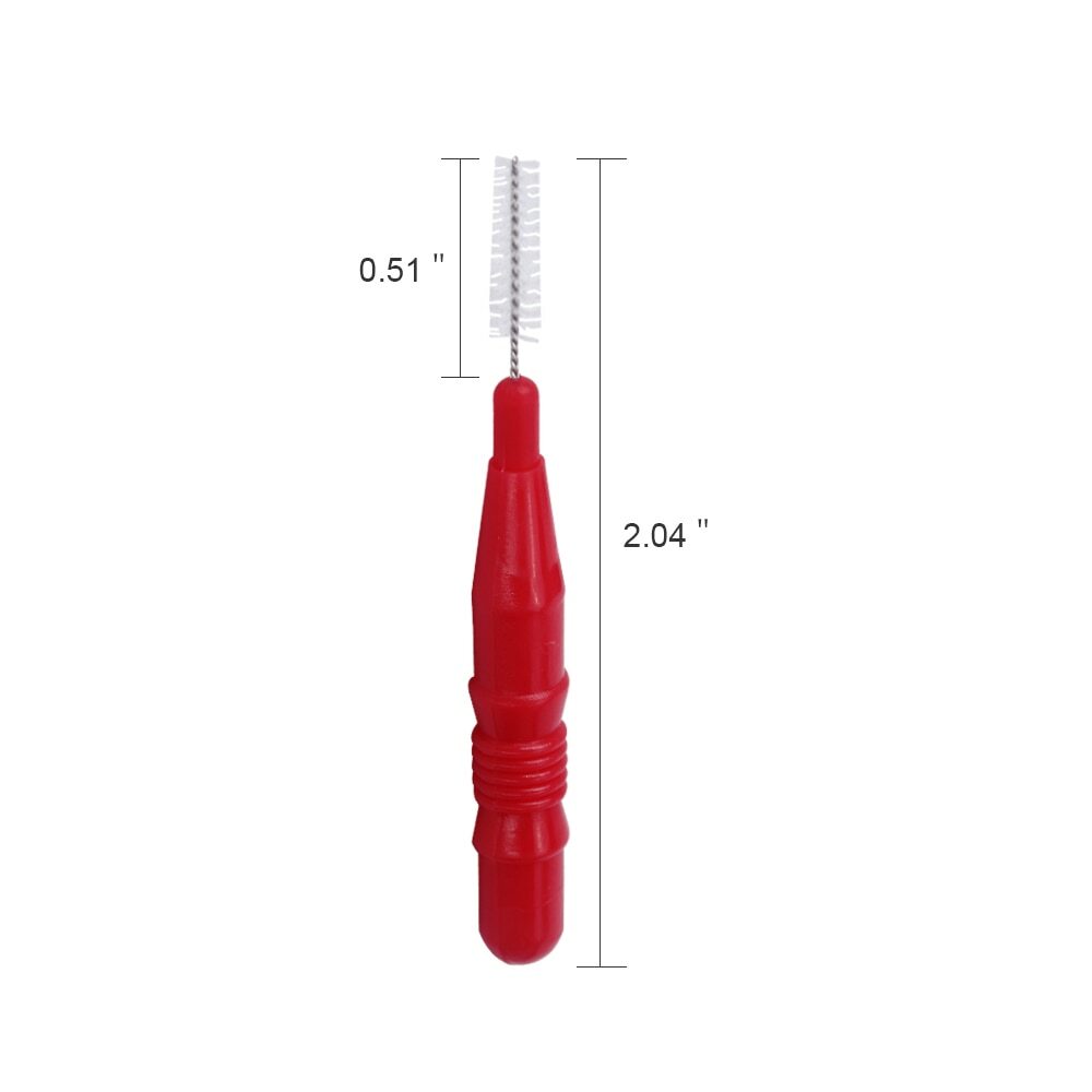 Adults Interdental Brush Clean Between Teeth Dental Floss Pick Push-pull Tooth