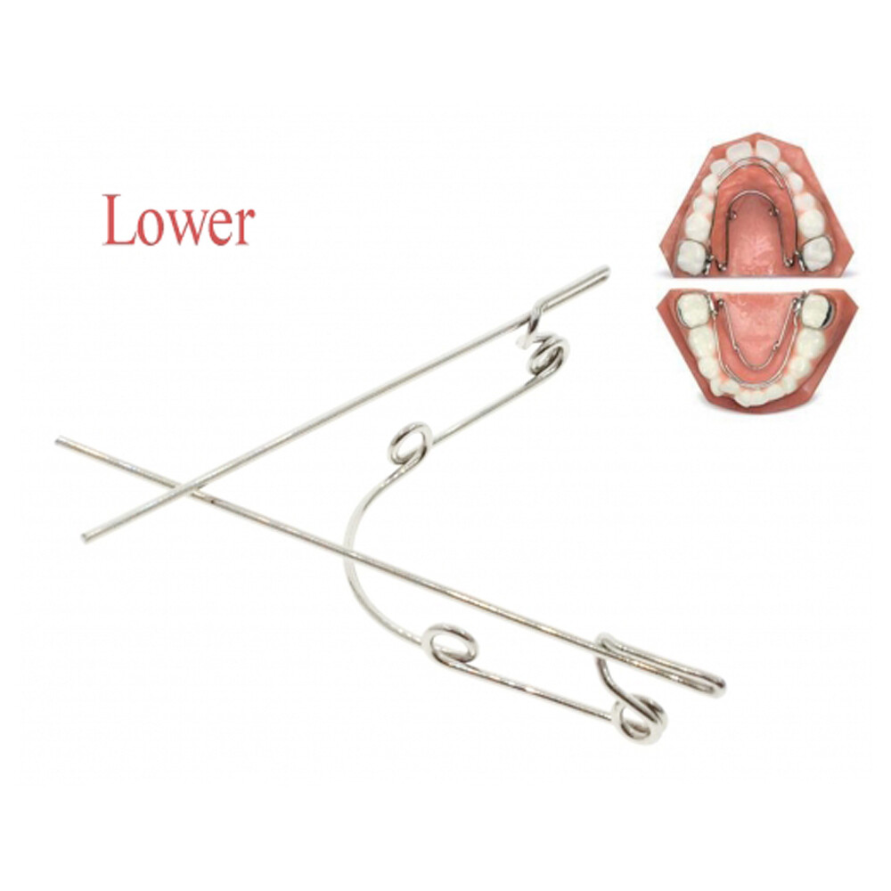 J&J Ortho™ Dental Orthodontic Quad Helix Jaw Expander for Cross Bite (1/pk)