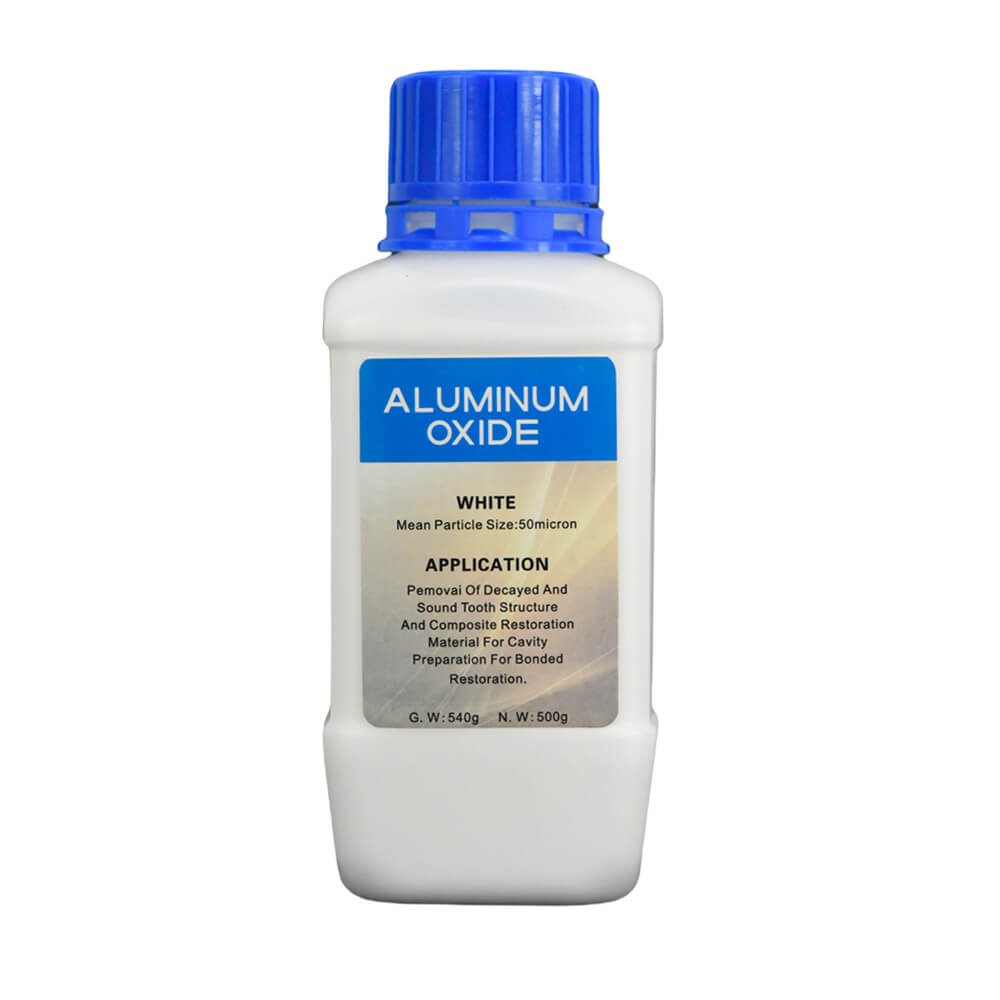 Dental Alumina Blasting Machine Micro-coarse Alumnum Powder 500g/Bottle
