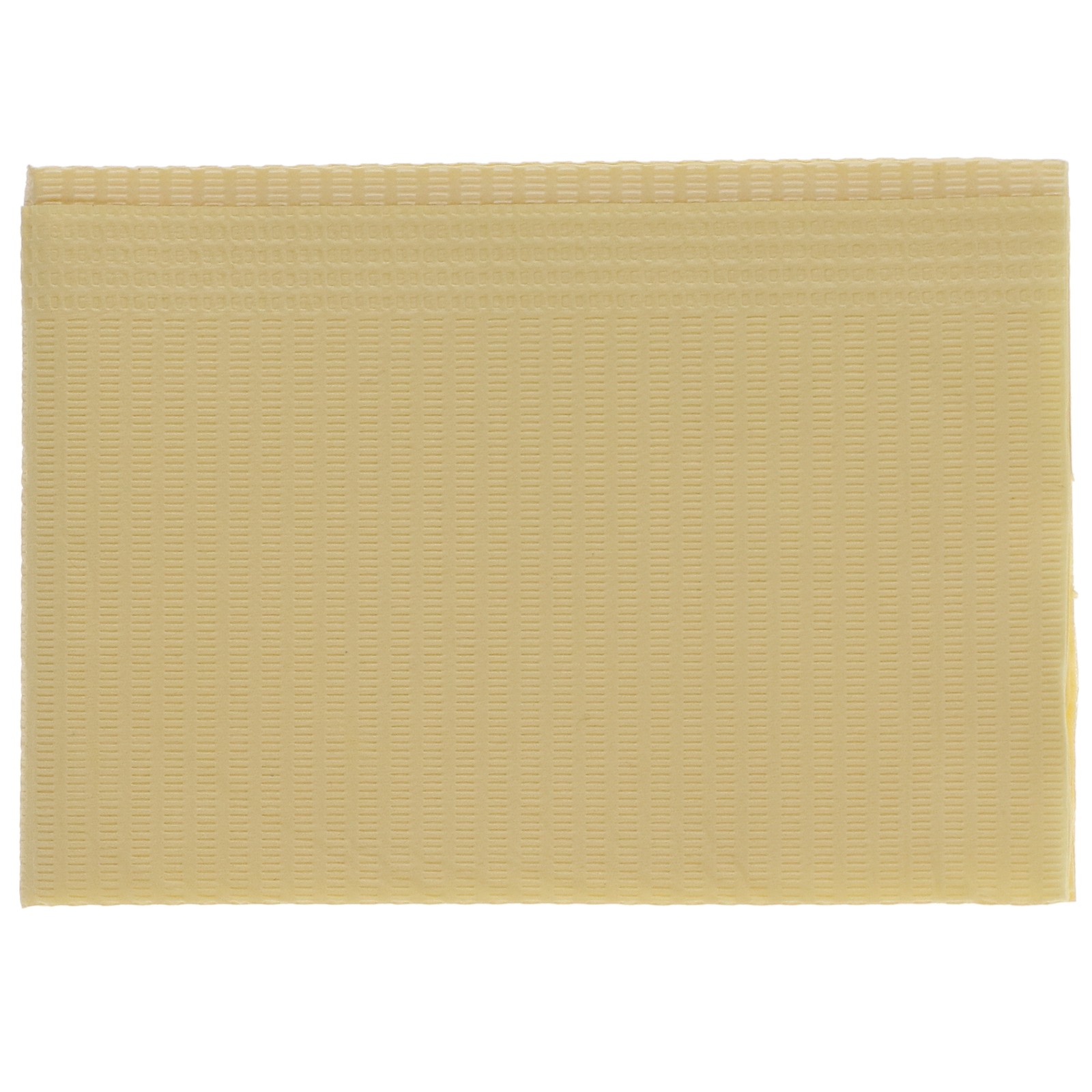 House Brand Dentistry 109239 Dental Patient Bibs 3+1 Ply 13″ X 18″ Yellow 500/Bx
