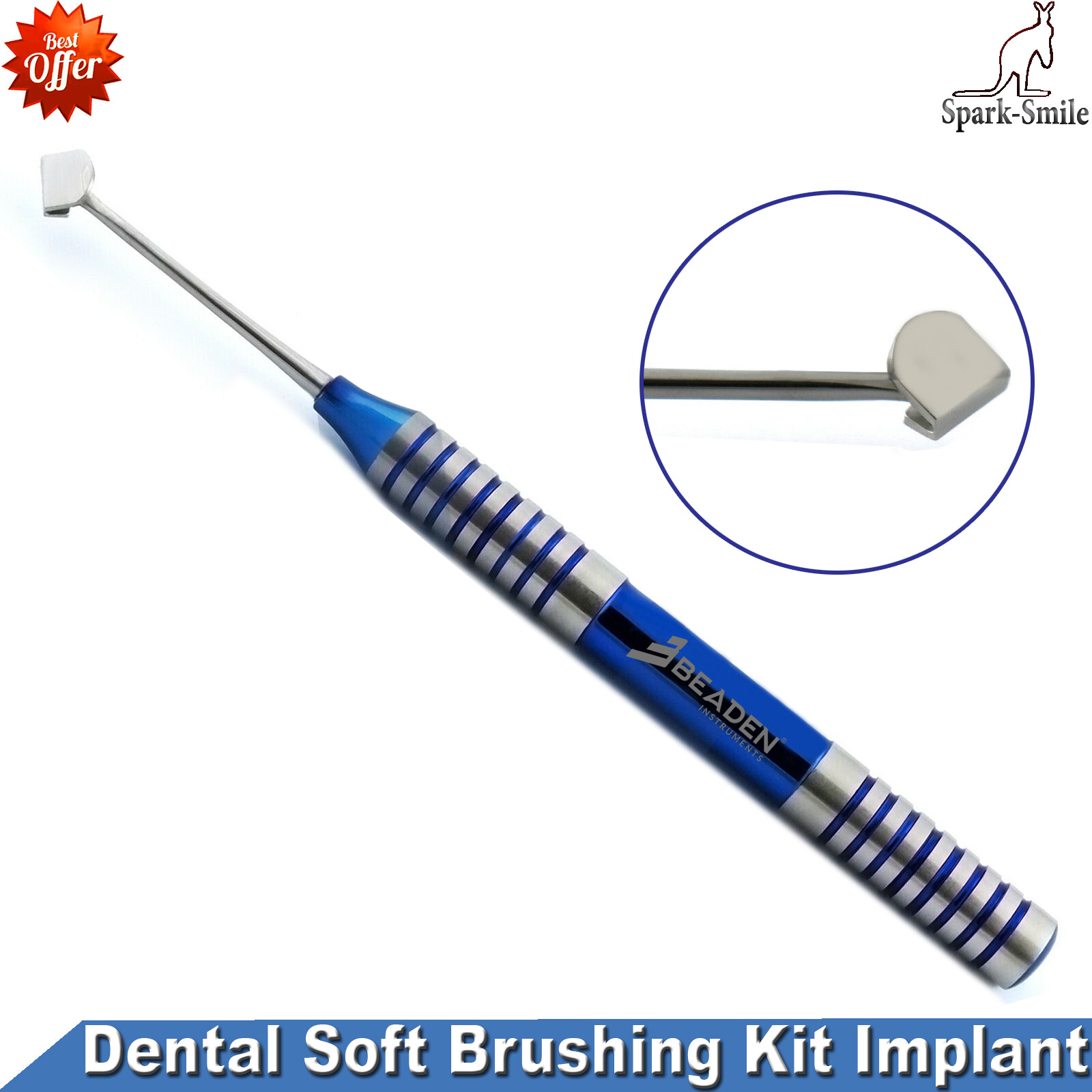 Dental Soft Brushing Kit PRF Lingual Tissue Flap Surgery Implant Instrument New