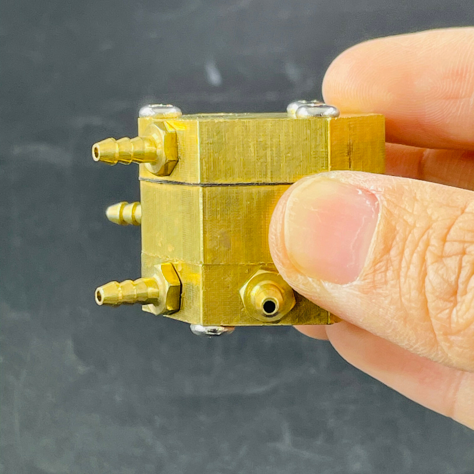 1pcs Dental Hexagonal Water Air Valve Control for Dental Chair Parts Accessories