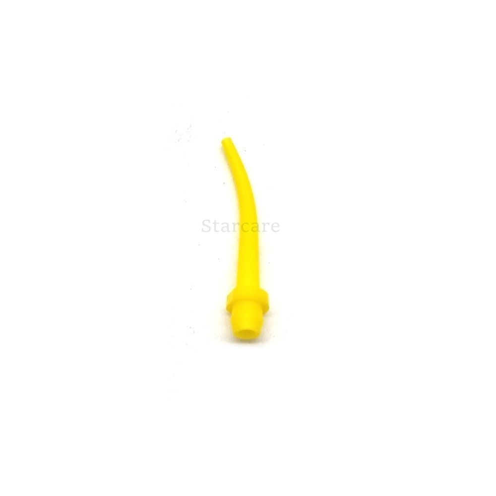 100/1000Pcs Dental Yellow Intra Oral Impression Material Mixing Tips Disposable