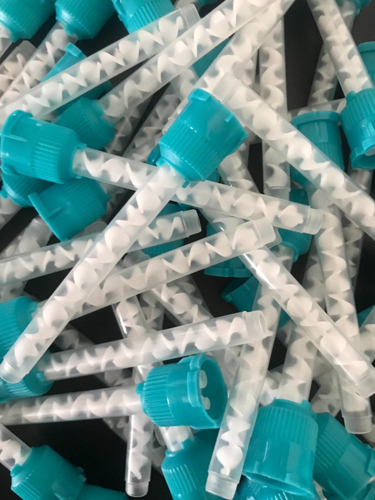 Dental HP Blue /TEAL Mixing Tips 6.5 mm Impression Heavy Body 48/PK