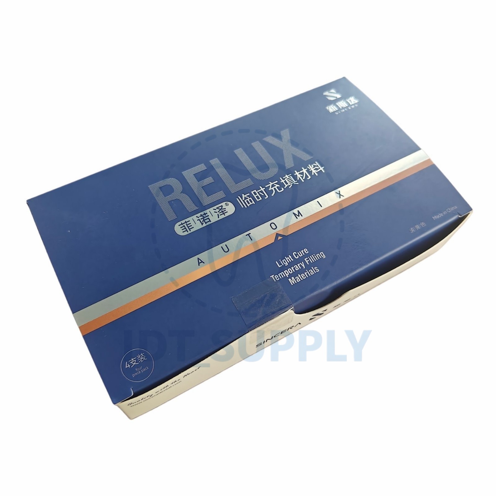 Xinsida Light Cure Temporary Crown Bridge Resin 4 Syringes Dental Lab Material