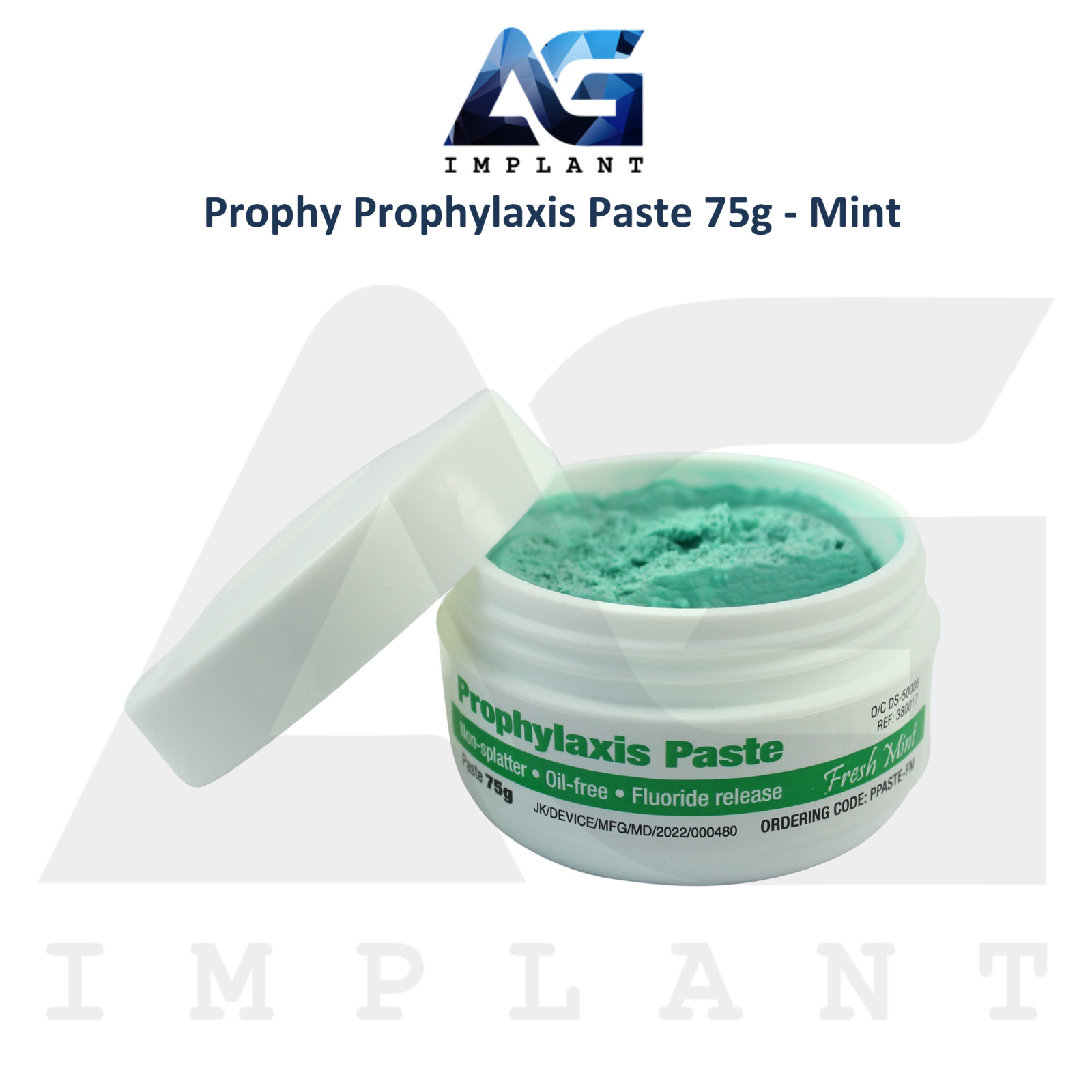 Dental Prophylaxis Paste Fresh Mint 75g Superior Teeth Cleaning And Polishing