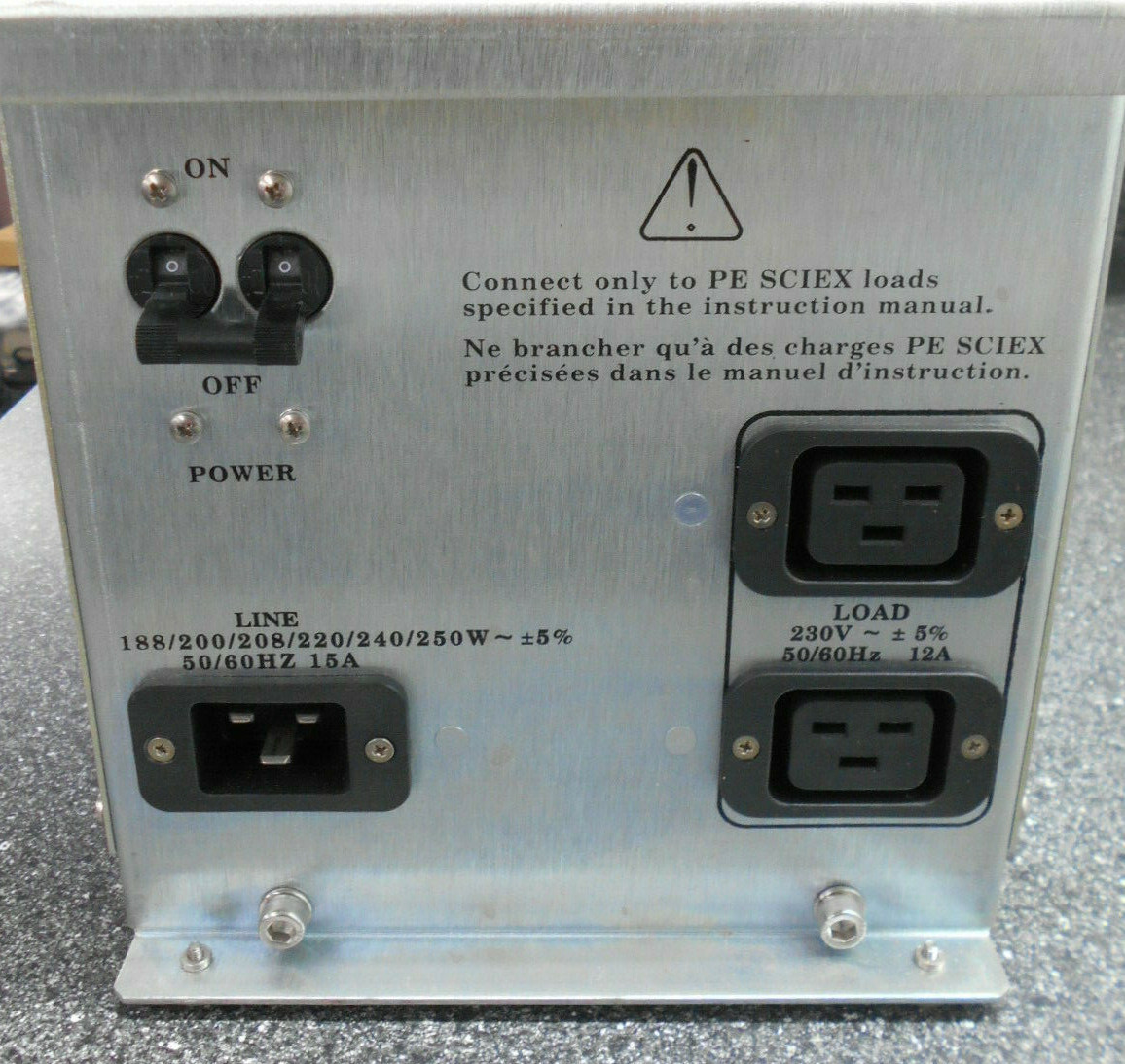 PE SCIEX 230V LINE ADJUSTMENT OPTION POWER SUPPLY UNIT