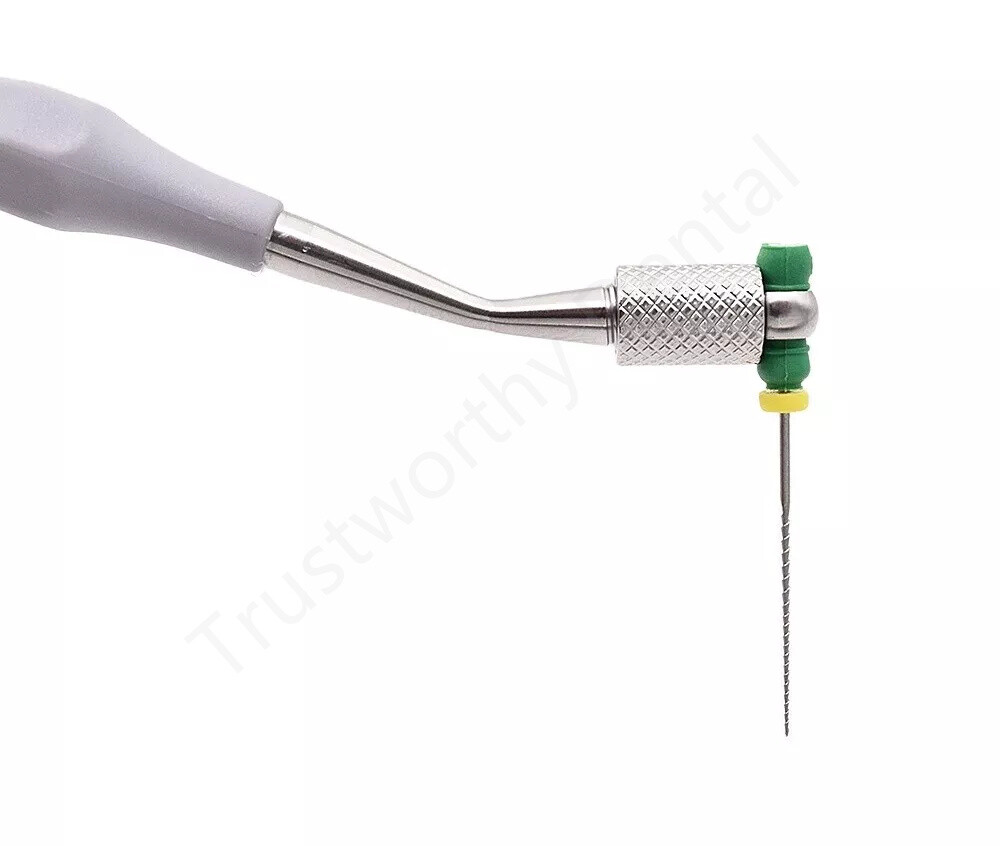 Dental Endodontic Teeth Endo File Hand Use Holder K-Files Handle Blue/Gray color