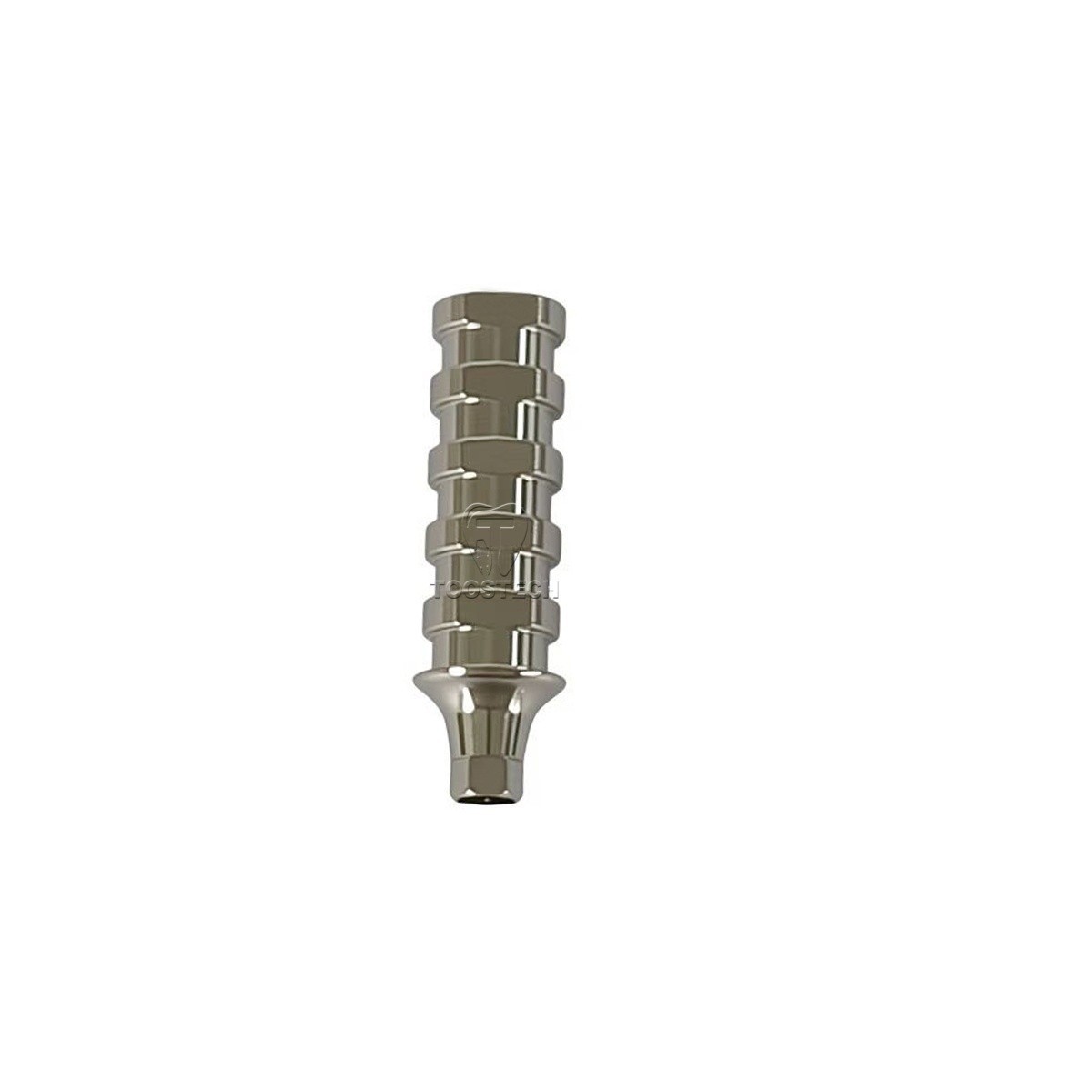 6pcs Titanium Temporary abutment compatible DIO UF platform Regular Mini GH1/2/3