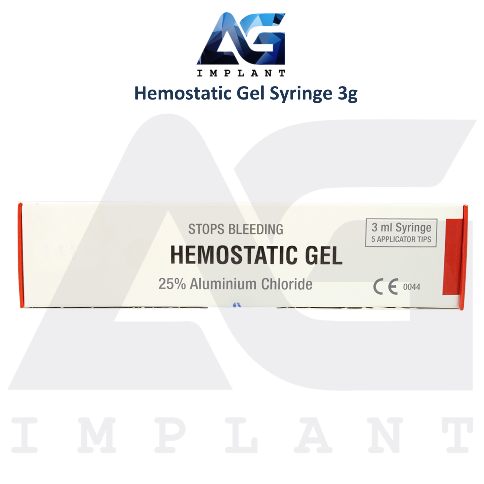 Dental Hem0static Gel Syringe 3g Stopping GingivaI BIeeding Lab Supplies