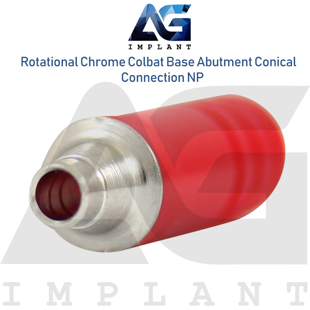 5 Chrome Cobalt Base Rotational NP Conical Connection With Screw 2.25mm