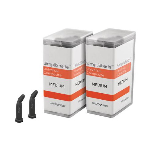 Sybron Endo 37007 SimpliShade Universal .25g Unidose 20/Pk Medium