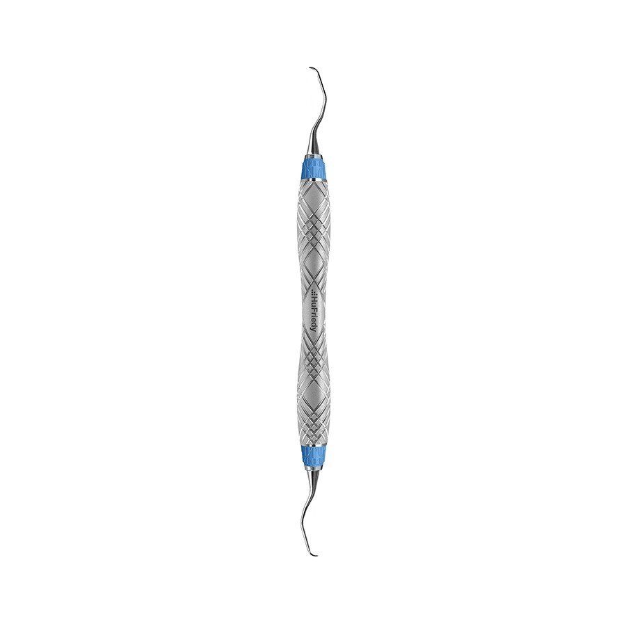 HU-FRIEDY #13/14 MINI5 GRACEY, EE2, HARMONY, BLUE ERGONOMIC HANDLE (x3)
