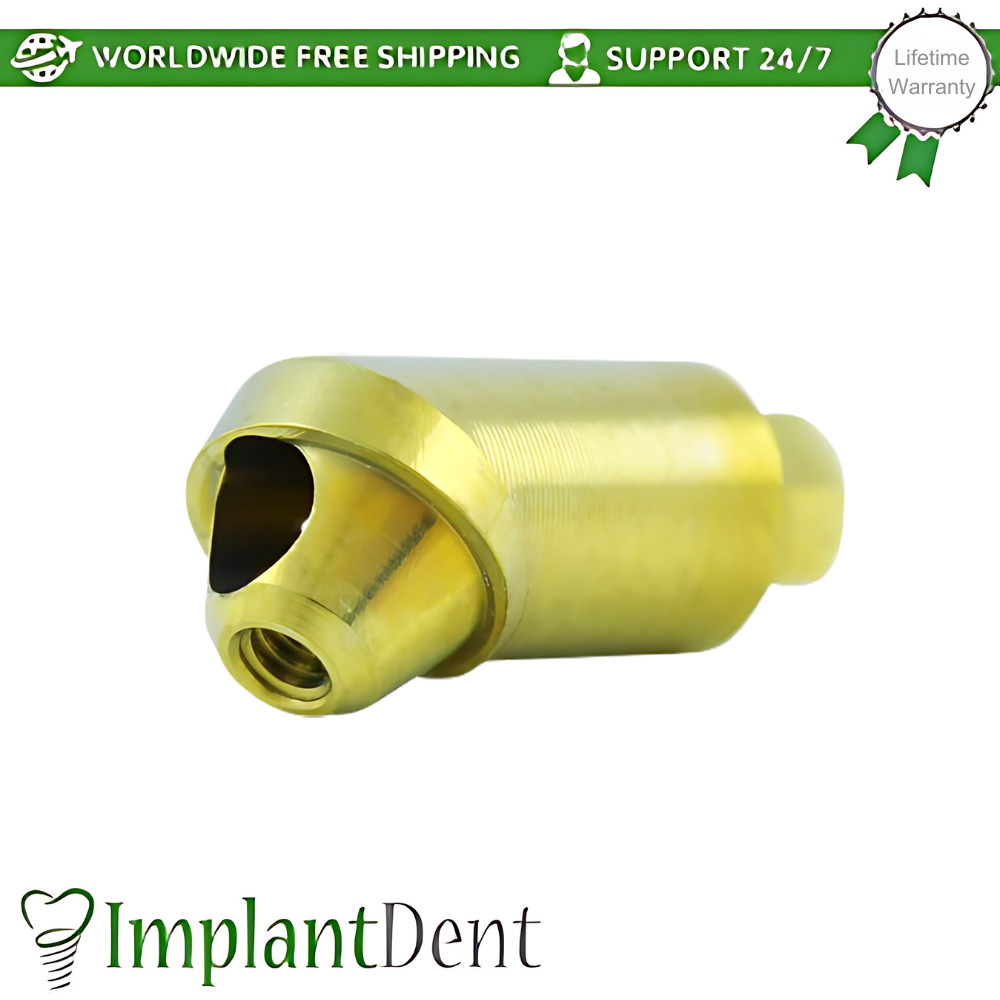 1x Dental Angulated Multi Unit 1.4mm Plastic Sleeve Set 45° Int Hex 2.42mm