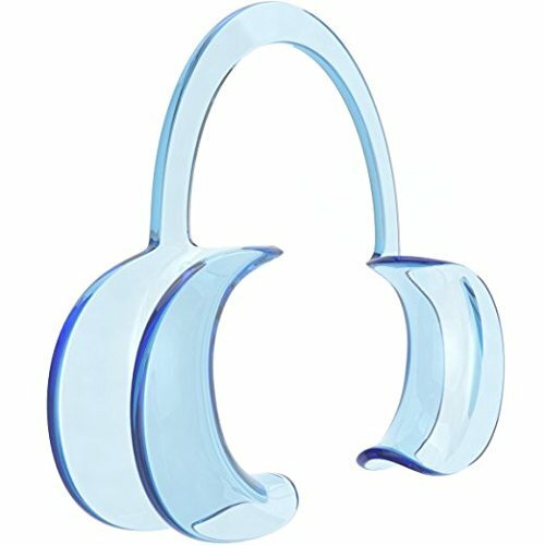 EZGO 20Pcs M Size C-Shape Mouth Opener Dental Cheek Retractor Fun Game Watch