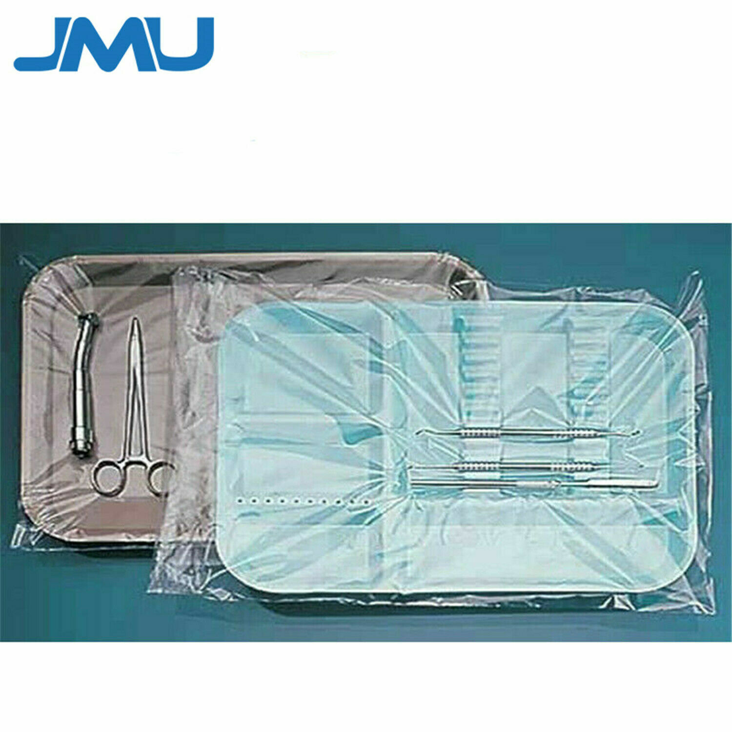 500/Box JMU Dental Plastic Tray Sleeve Cover Standard E Size 11-5/8 ” x 16 “