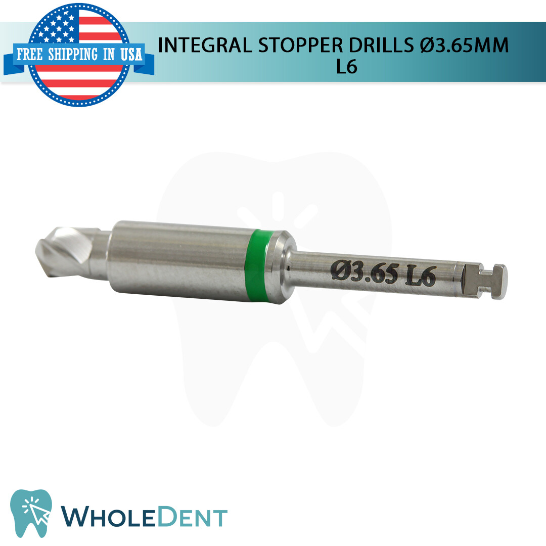 Surgical Integral Stopper Drill Ø3.65 External Irrigation Dental Implant