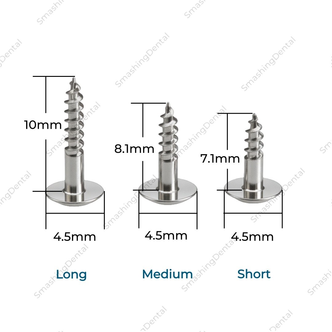 Dental GBR Bon Tent Screw Driver Fixation Guided Regeneration Membrane USA