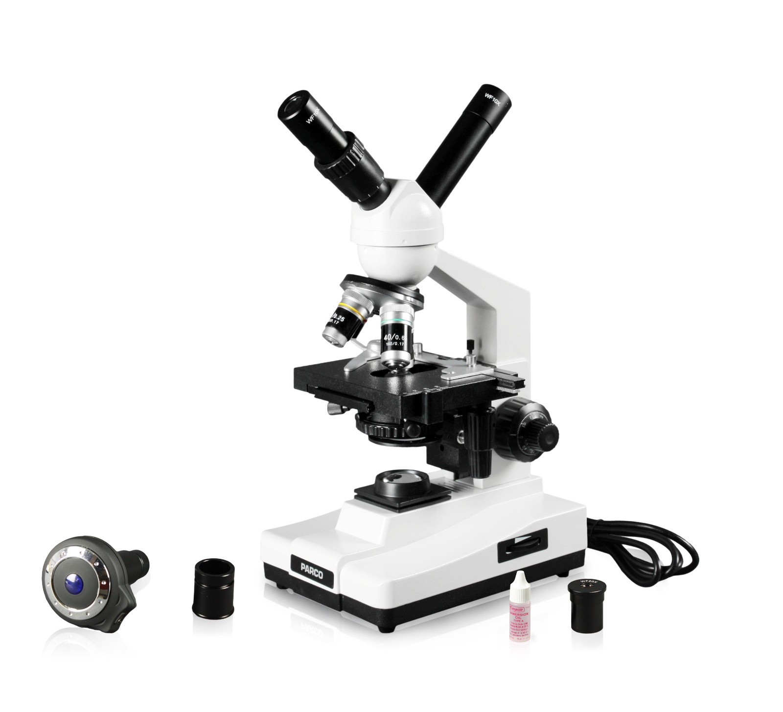 Parco Scientific 3000F-T-100-LED-DG3.0 Dual View Compound Microscope