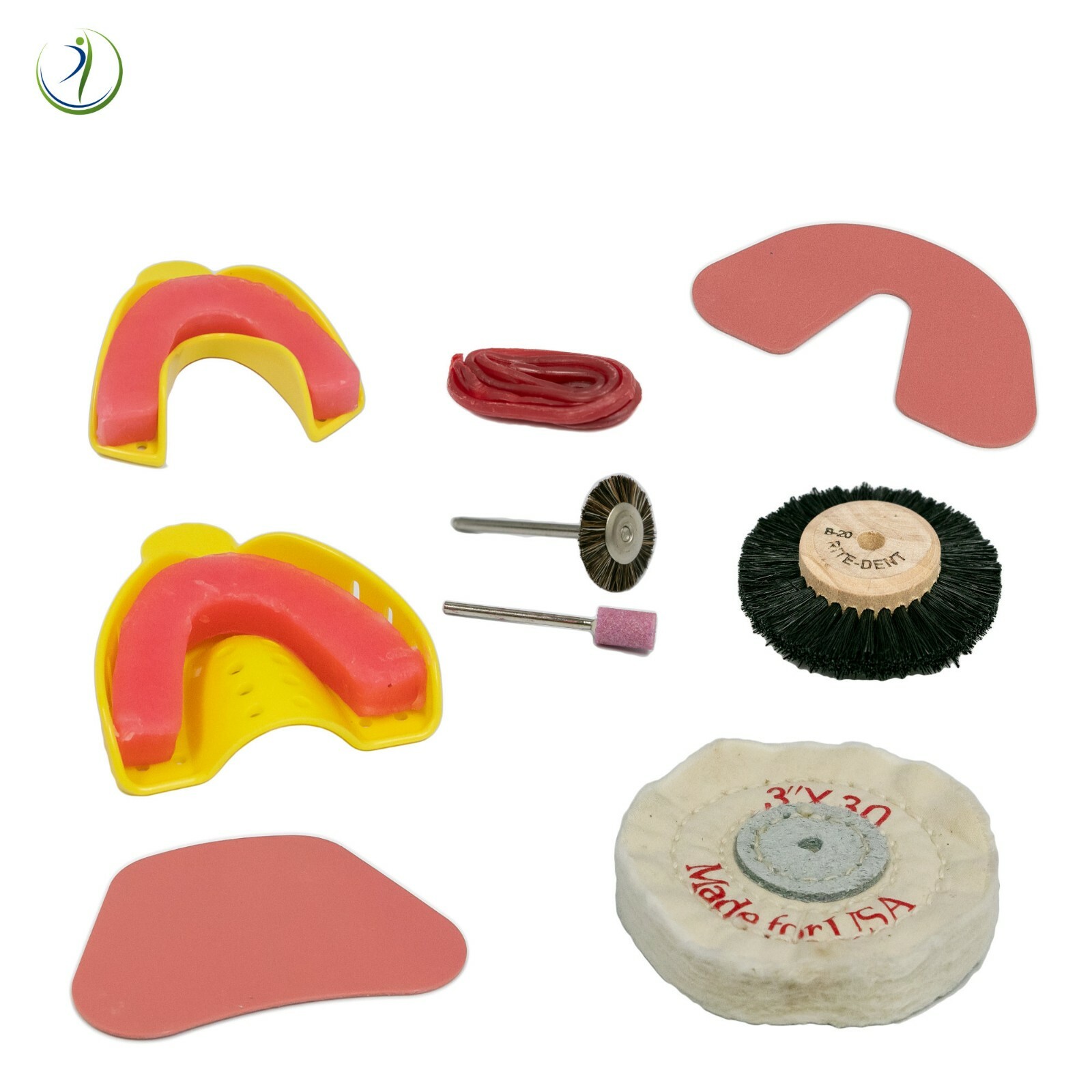 DENTURE KIT FOR UPPER & LOWER DYS REPAIR KIT W/ 28 TEETH – NO INSTRUCTIONS
