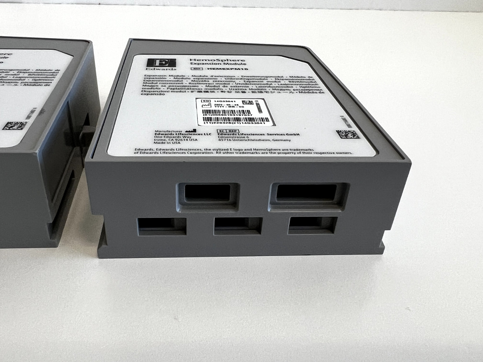 XX3: Lot of 2 Edwards HEMLTECHM10 Expansion Module