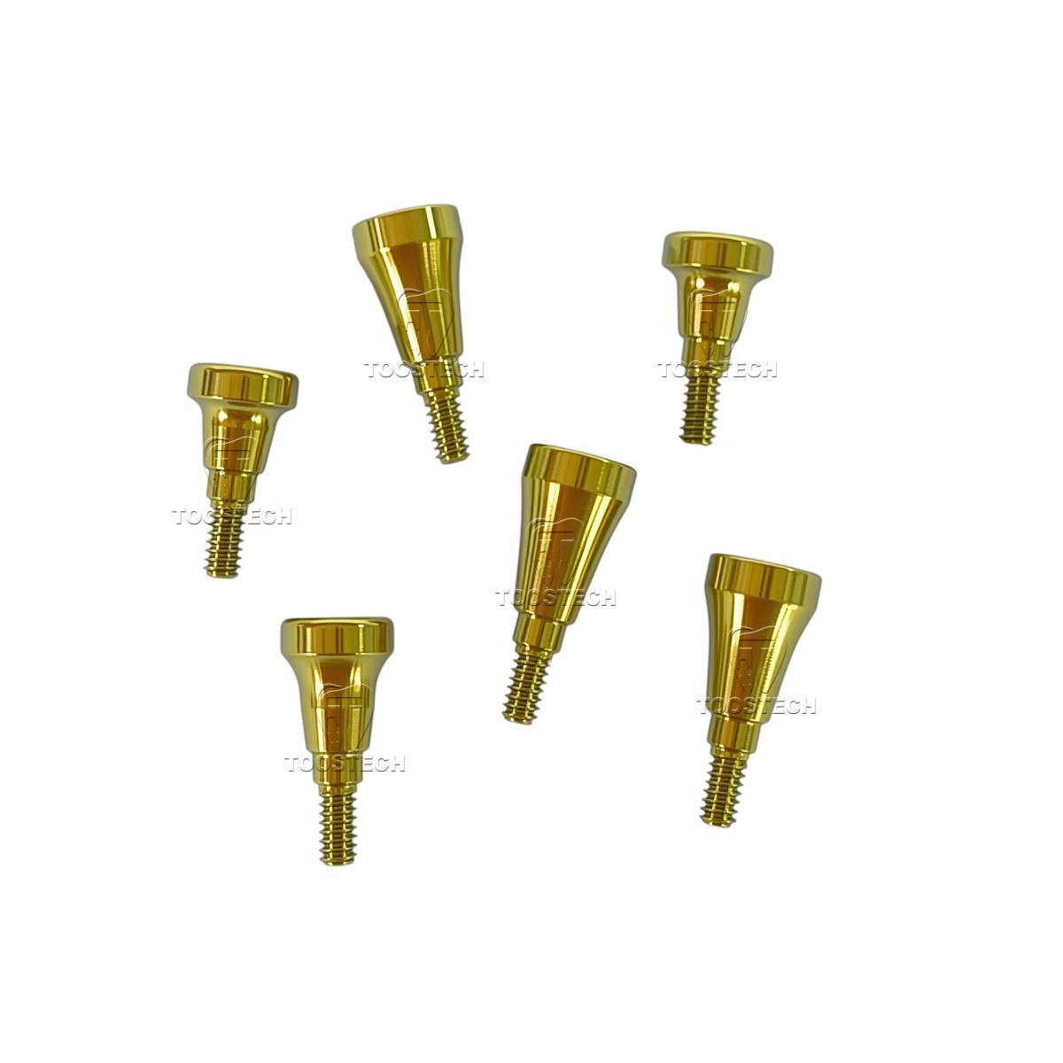 10pcs Healing Cap / Abutment Ø4.5mm H2.5/3.5mm fits to Neodent GM