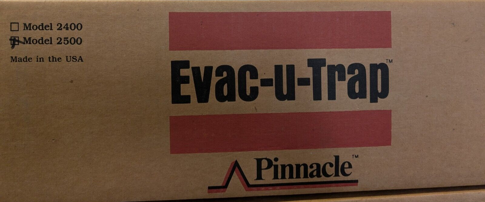 Pinnacle Evac-u Trap Disposable Closed-System Central Vacuum Filters 2500
