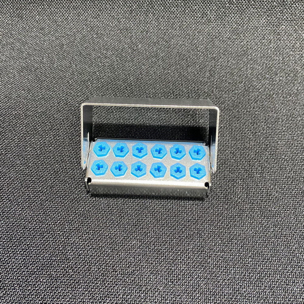 Dental Implant Drills Organizer Holder Sterilization Case Bur Block 8/12/30 Hole