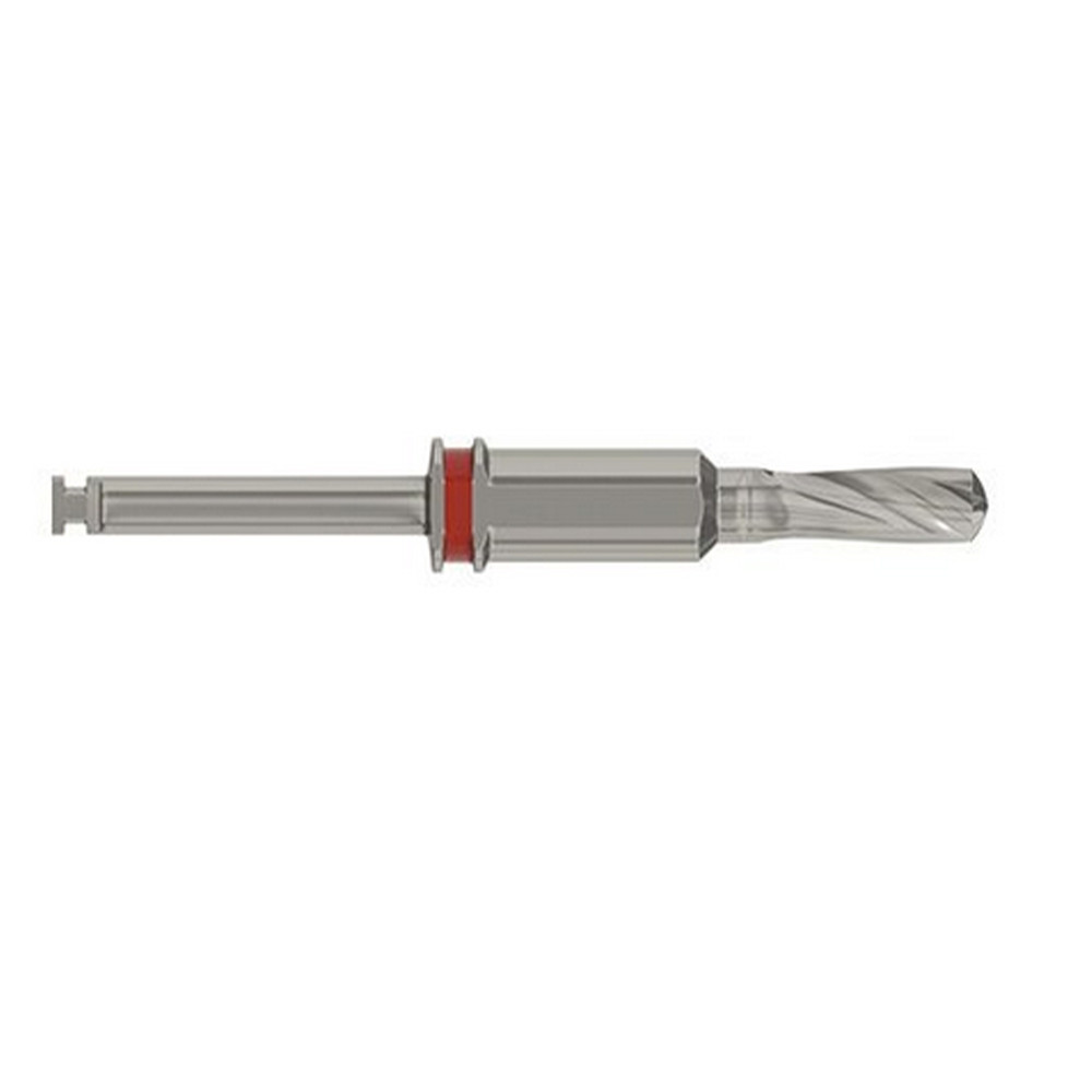 Dental External Irrigation Stopper Drill Ø2.8mm + Surg ical Guide Sleeve Set