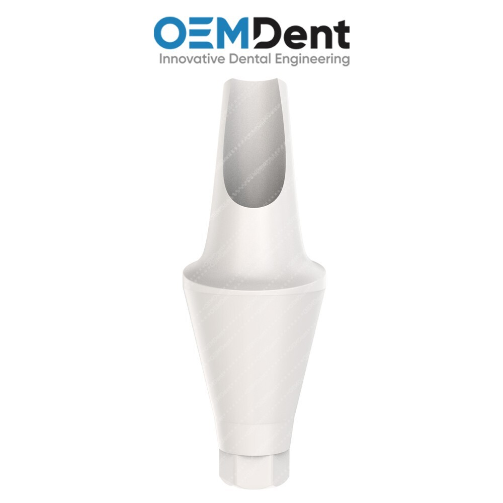 Peek Temporary Anatomic Angled Prosthetics 15° Compatible DSI® RP Conical