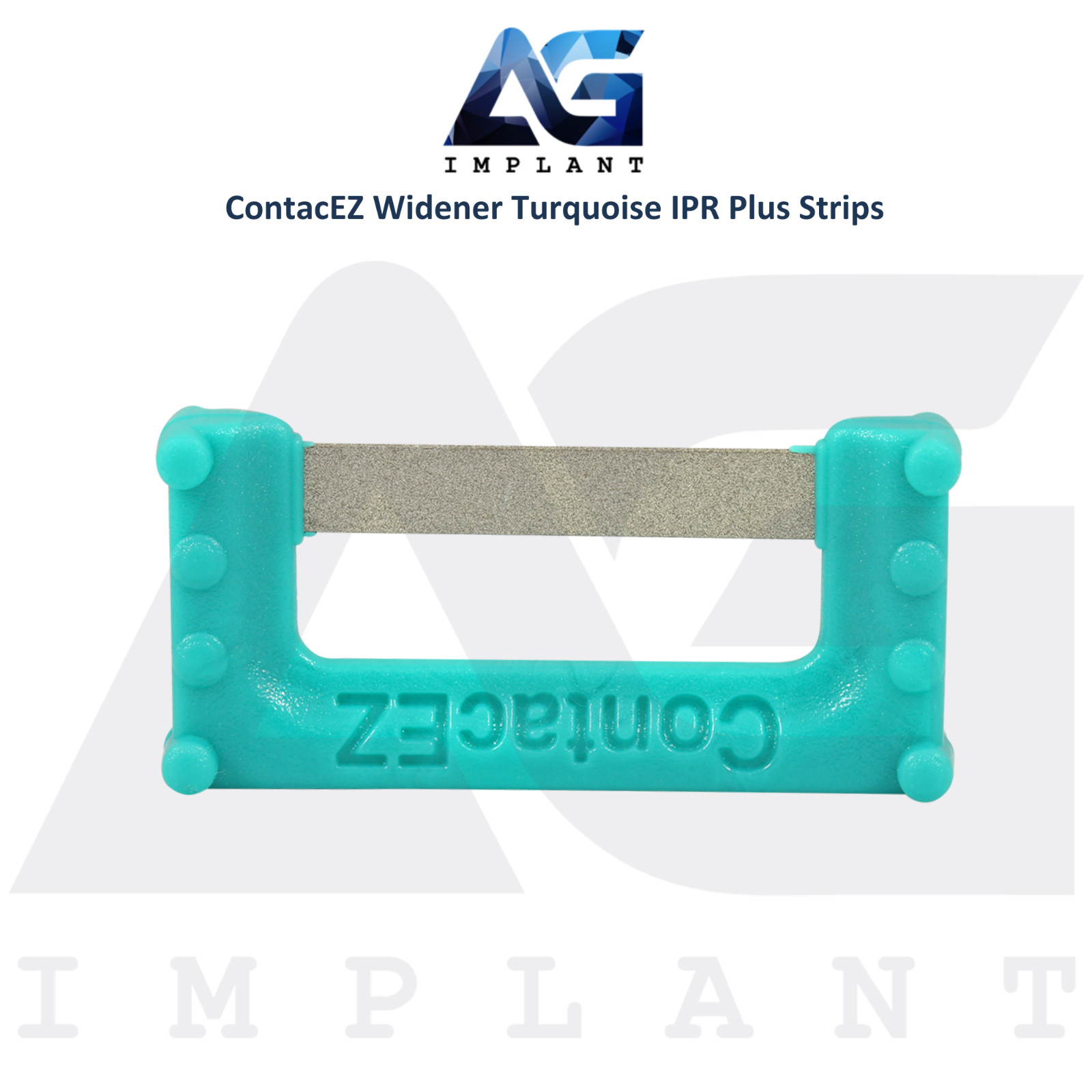Double Sided Widener Turquoise Flexible Diamond Coated IPR Plus Strips Set