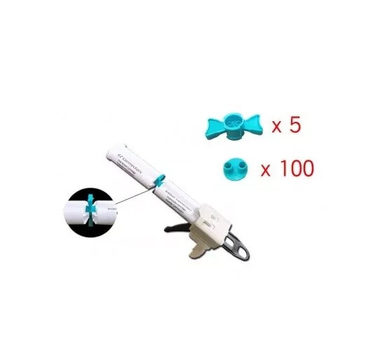 EZ VPS Disposable Impression Transfer Connectors – 5 holder & 100 Connectors