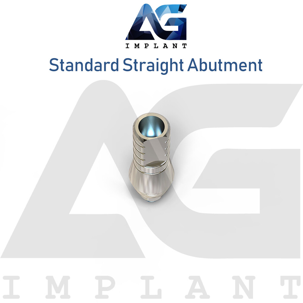 Standard Straight Aesthetic Titanium For Prosthetic System Int Hex 2.42mm