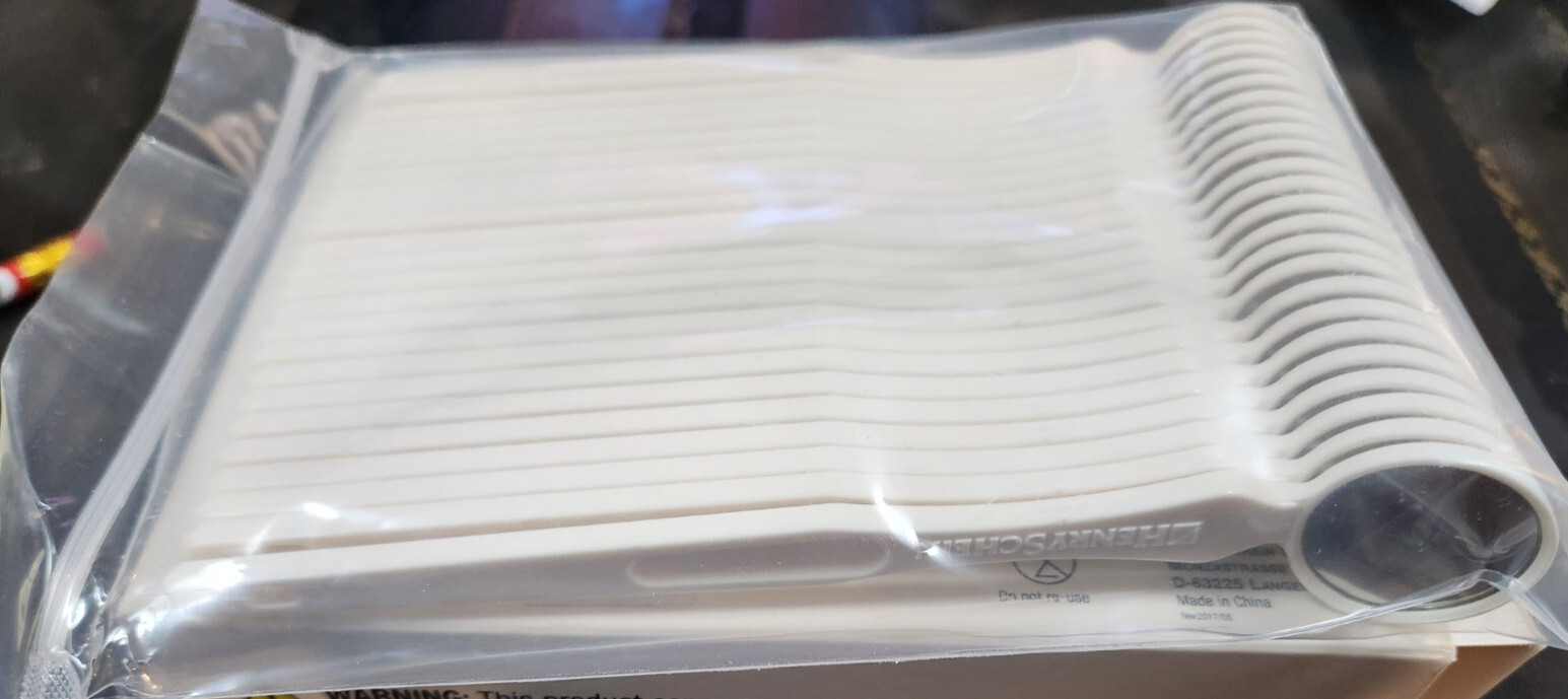 Henry Schein Disposable Dental Mirrors 72 Pcs Per Box Made in Korea 100-6640