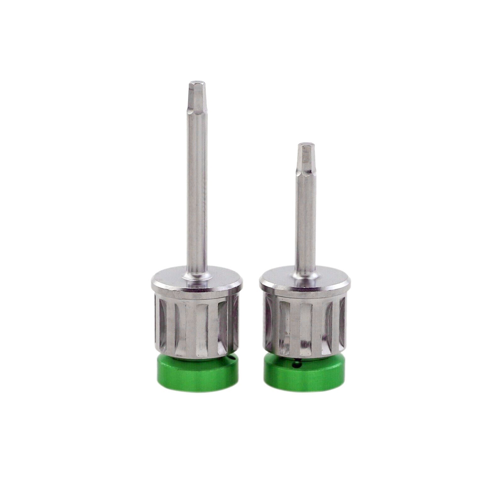 2Pcs Dental Implant Hex 1.2 Driver 3i Screwdrivers Manual for Torque Wrench φ7mm