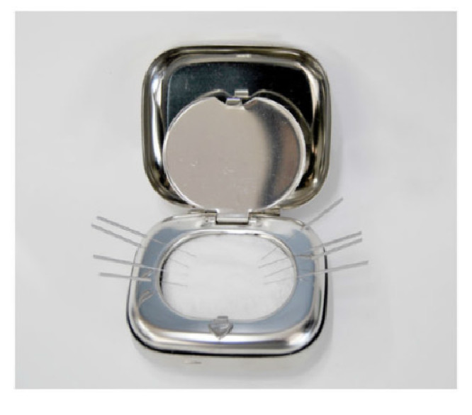 Korea Pocket Surgical Needles Holder Box Case Sterilizing Tray Disinfection Pill