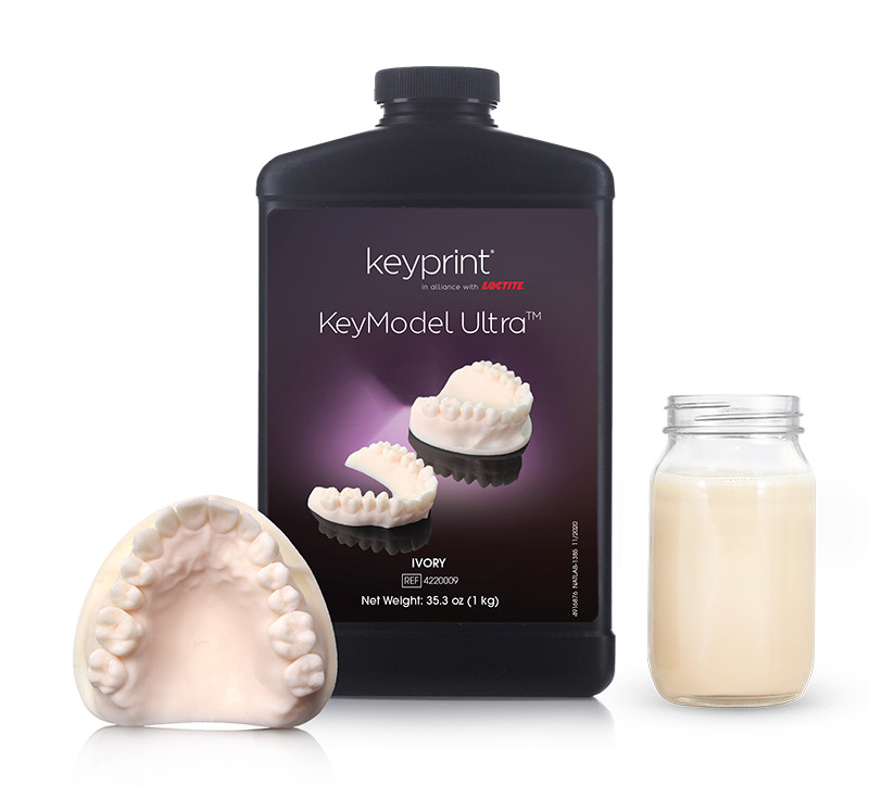 KeyModel Ultra Perfect for Highly Precise and Accurate Dental Models 1KG #ivory