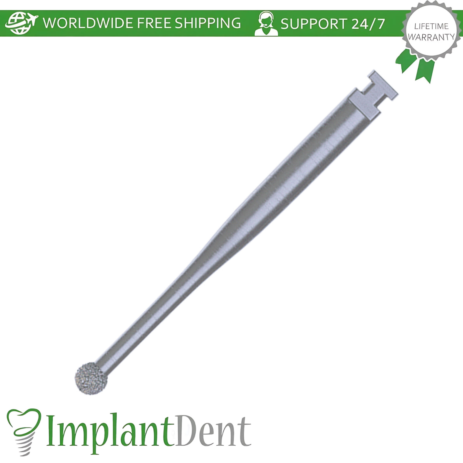 DegranuIation B0NE Dental Burs Kit Stainless Steel Multi-Task Dentistry Tool