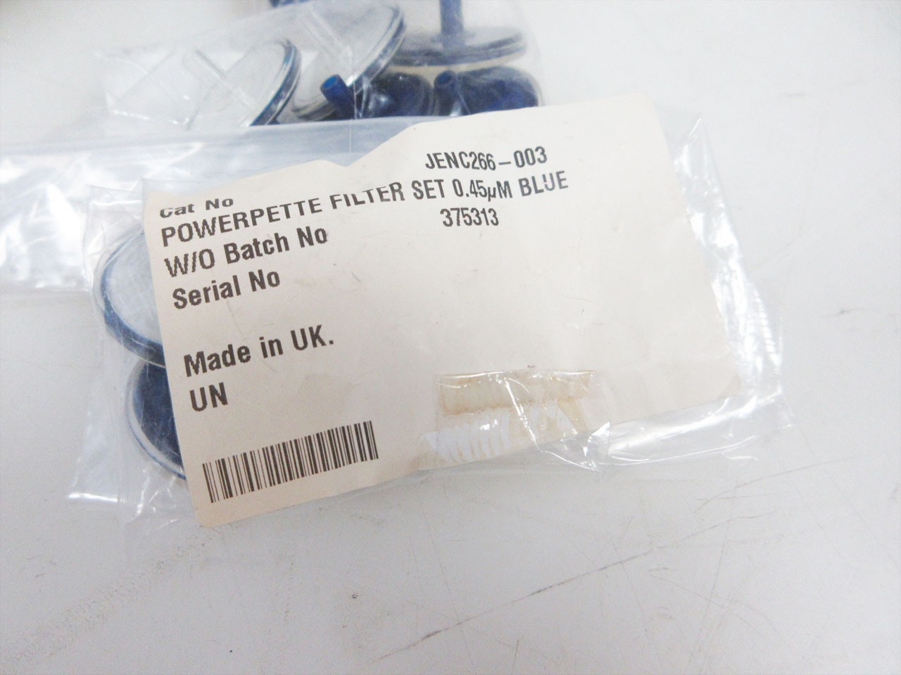 25x ANDWIN SCIENTIFIC JENC266003 0.45 uM MEMBRANE FILTER SAFETYPETTE POWERPETTE