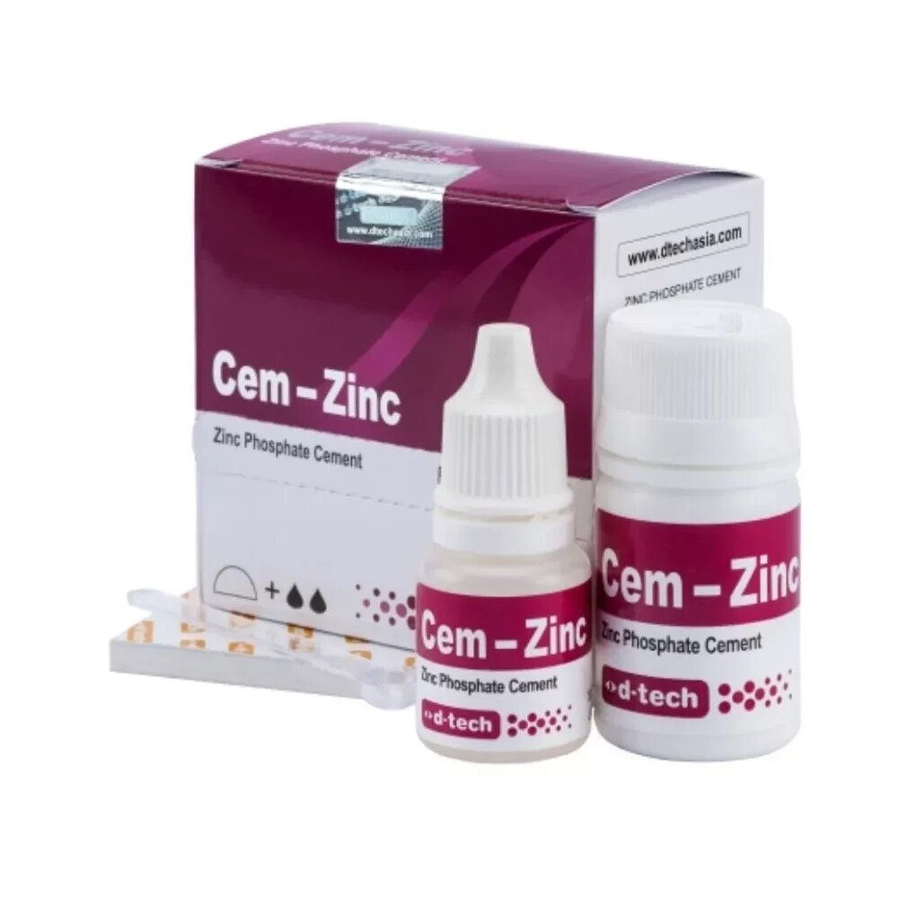 D Tech Cem Zinc Phosphate Luting of Crowns , Bridges and Inlays (Free Ship)