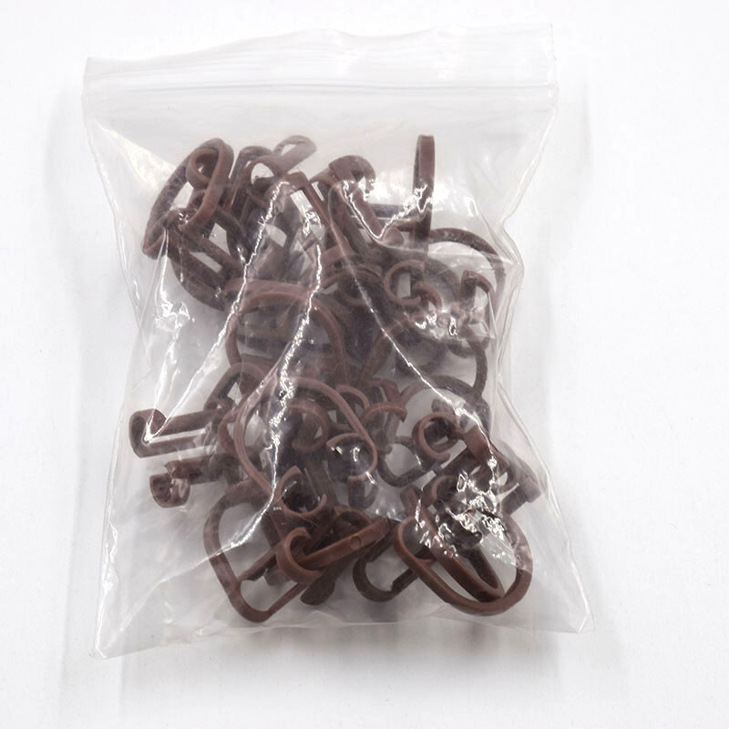 Dental Roll Equipment Orthodontic Disposable Cotton Brown/Blue/Grey Holder Clips