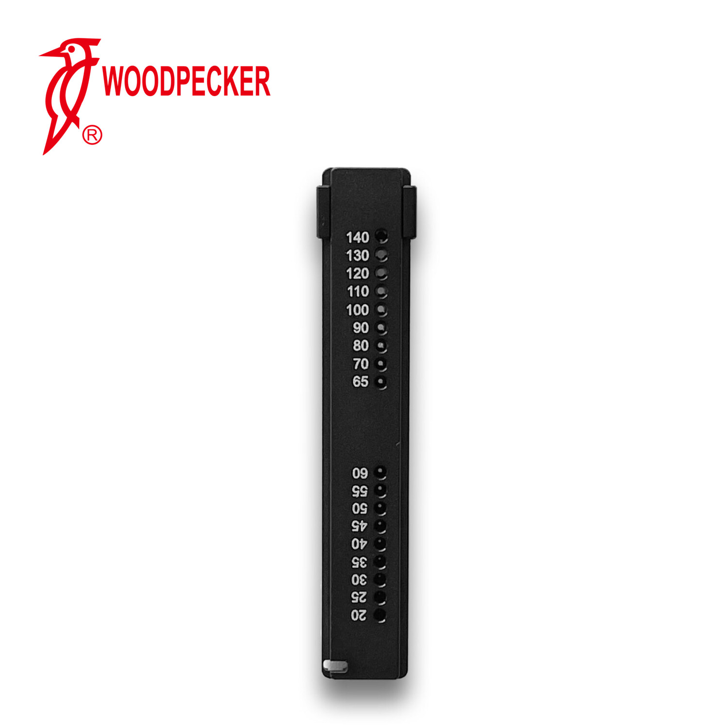 WOODPECKER R1 Plus Gutta Percha Points Gauge Cutter 30mm Measurement Ruler Black