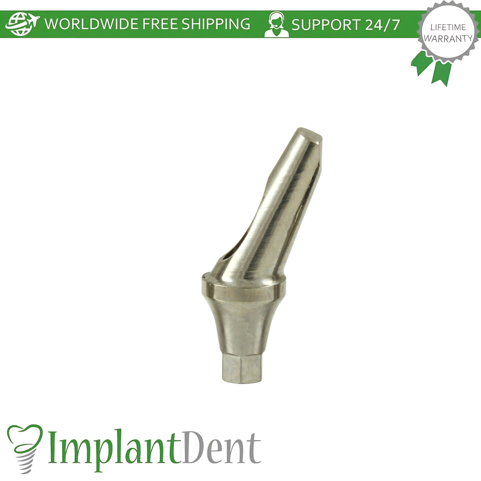 Mini Platform Angled Anatomic Dental Prosthetic 25° 0sstemTS Compatible