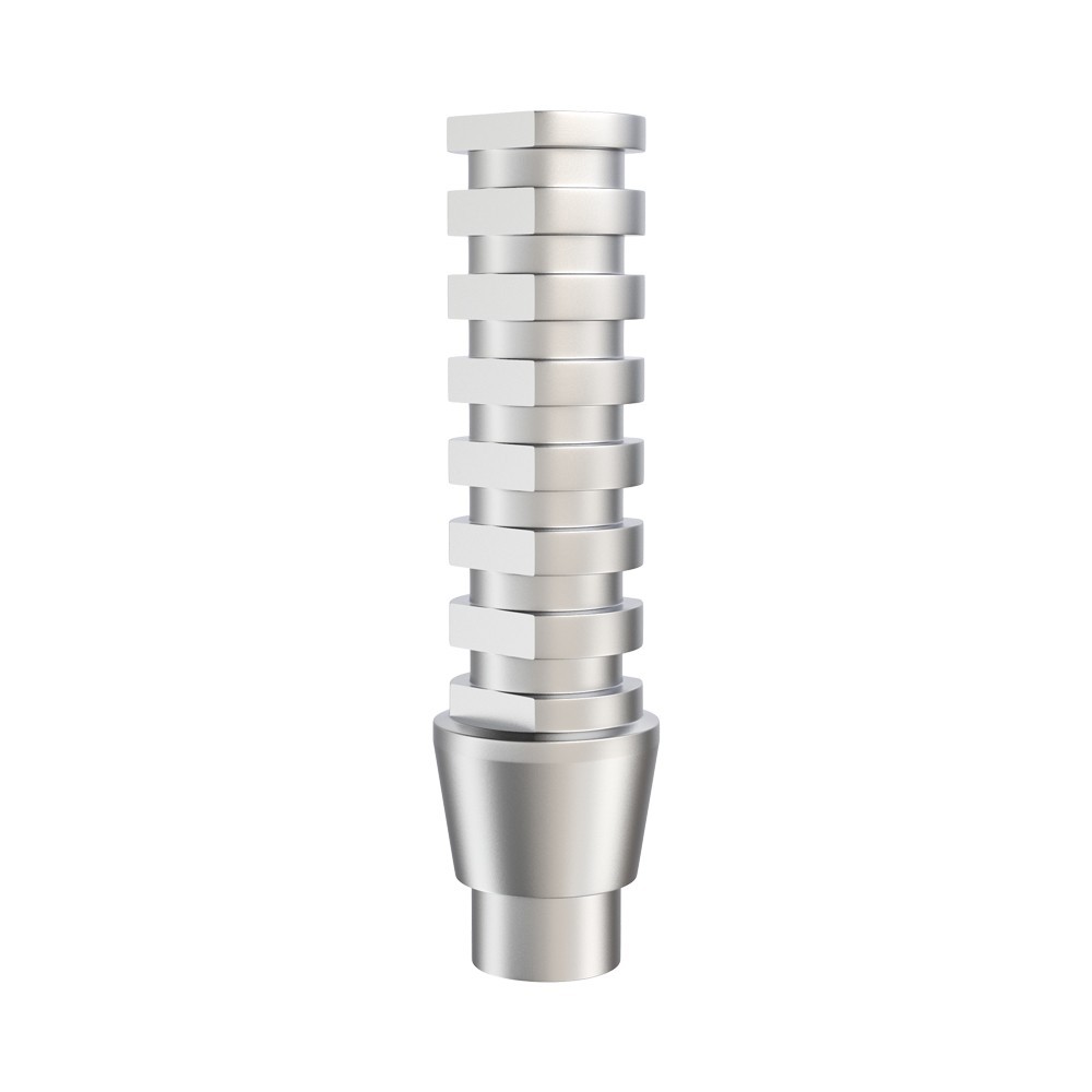 1pcs Temporary Straight Titanium Abutment With Screw Conical Connection RP